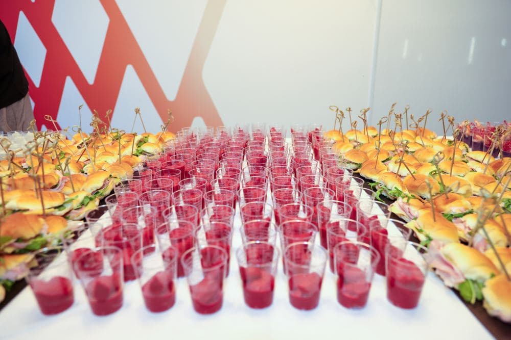 Il buffet dell'aperitivo